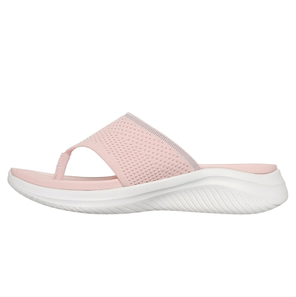Skechers Pink Women's Slippers - Picture 6 of 7